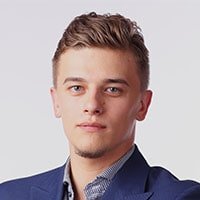 Happy Male Coffee Machine Repair Customer